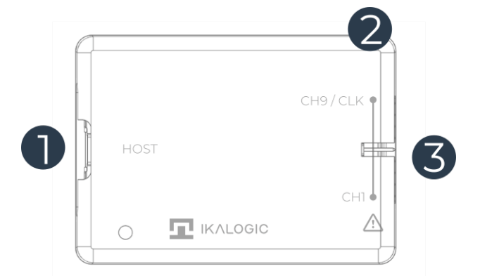 SP100G Series logic analyzer (schematic active prob)